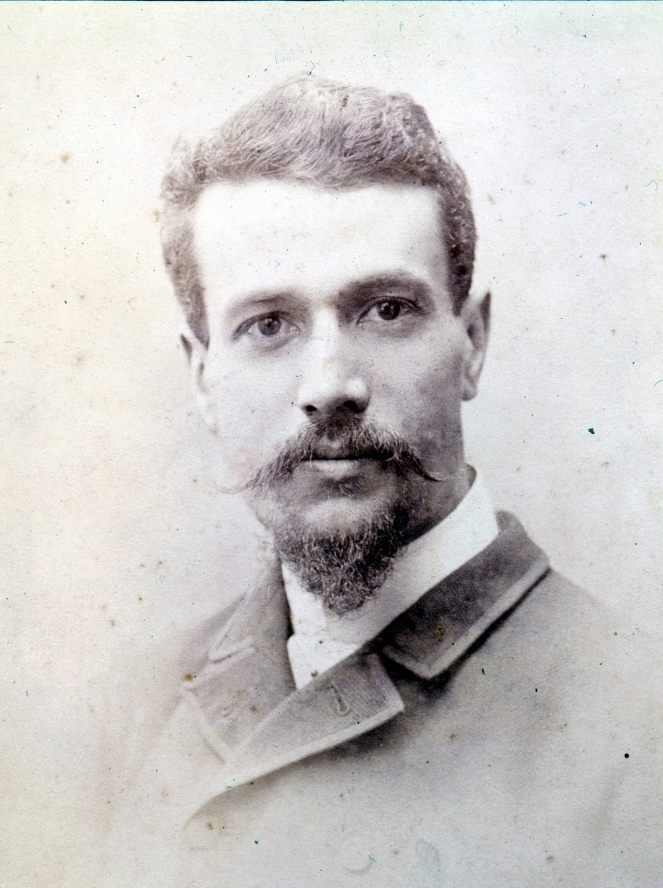 Savorgnan de Brazza 的肖像（1852 - 1905）。 作者 未知的摄影师