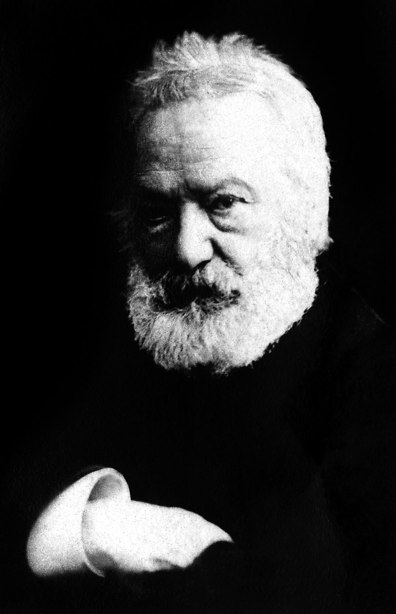 Portrait of Victor Hugo (1802-1885), French novelist. 作者 未知的摄影师