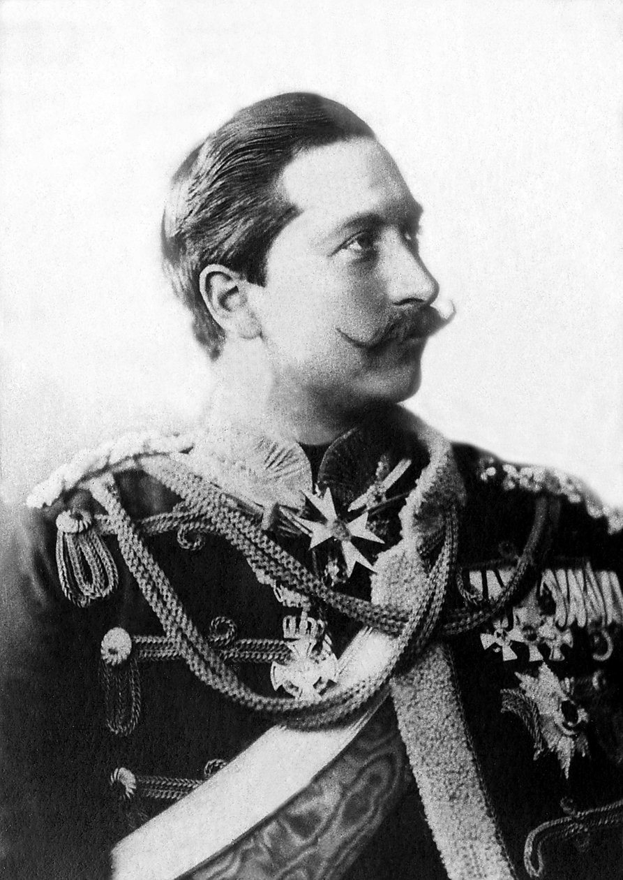 Portrait of William II (1859-1941), last emperor of Germany and last king of Prussia from 1888 to 1918. 作者 未知的摄影师