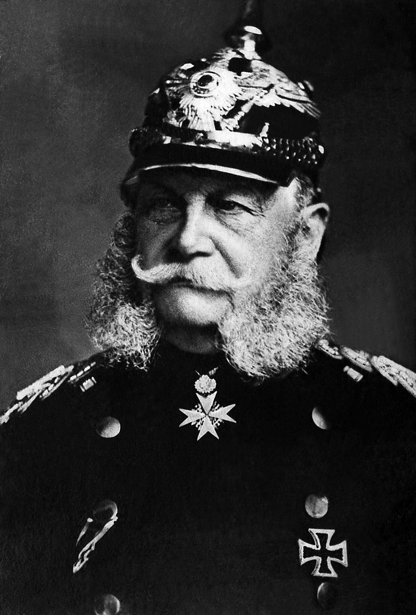 Portrait of William I (1797-1888), King of Prussia from 1861 to 1888, he became Emperor of Germany from 1871 to 1888. 作者 未知的摄影师