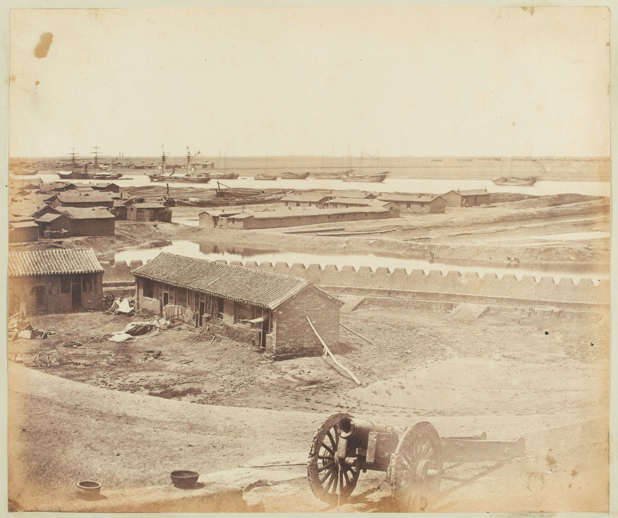 中国塔库堡，1860年 作者 不明