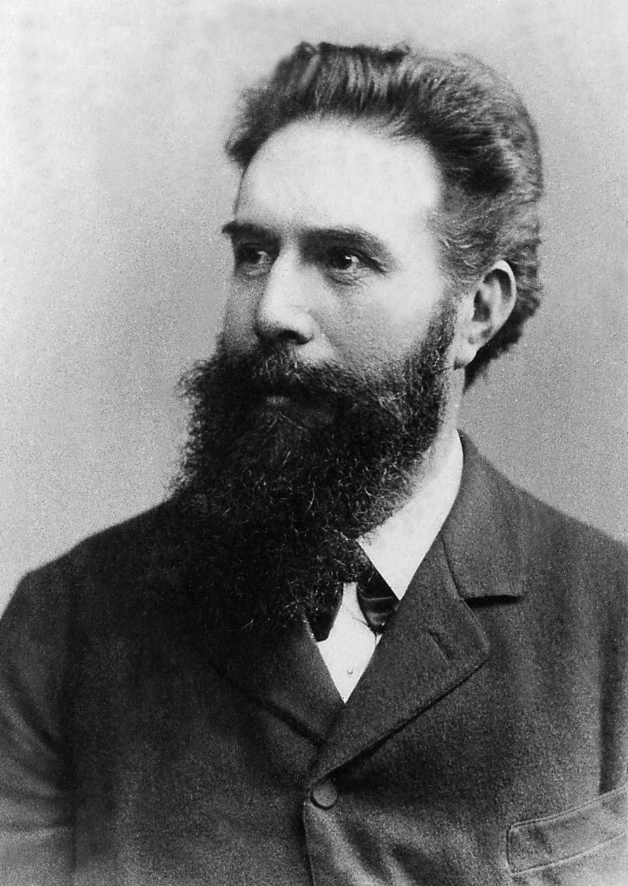 威廉·康拉德·伦琴（Wilhem Conrad Roentgen） 作者 未知的摄影师