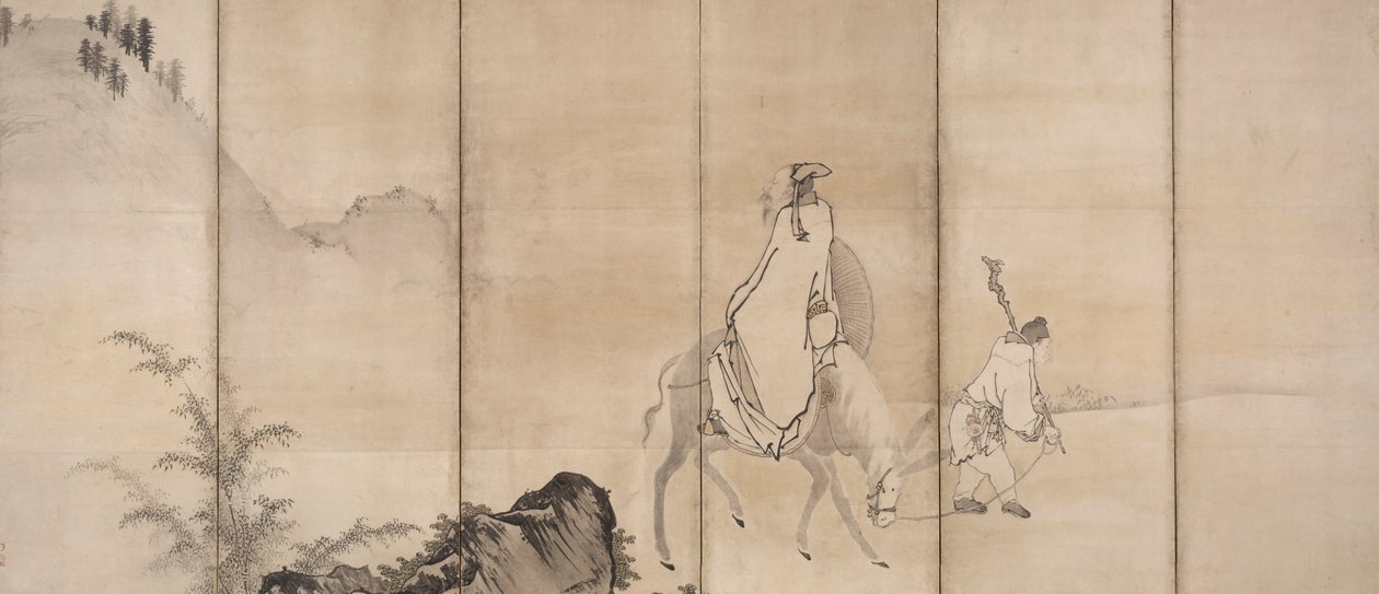 潘郎韩萝，16世纪初。 作者 云国东岸