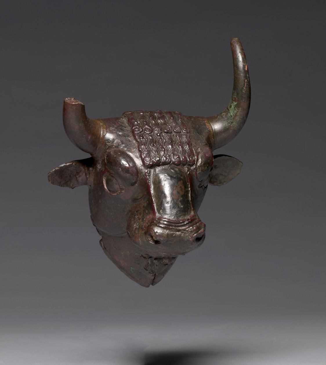 牛头附件，约公元前700-600年（青铜）。 作者 乌拉尔蒂安
