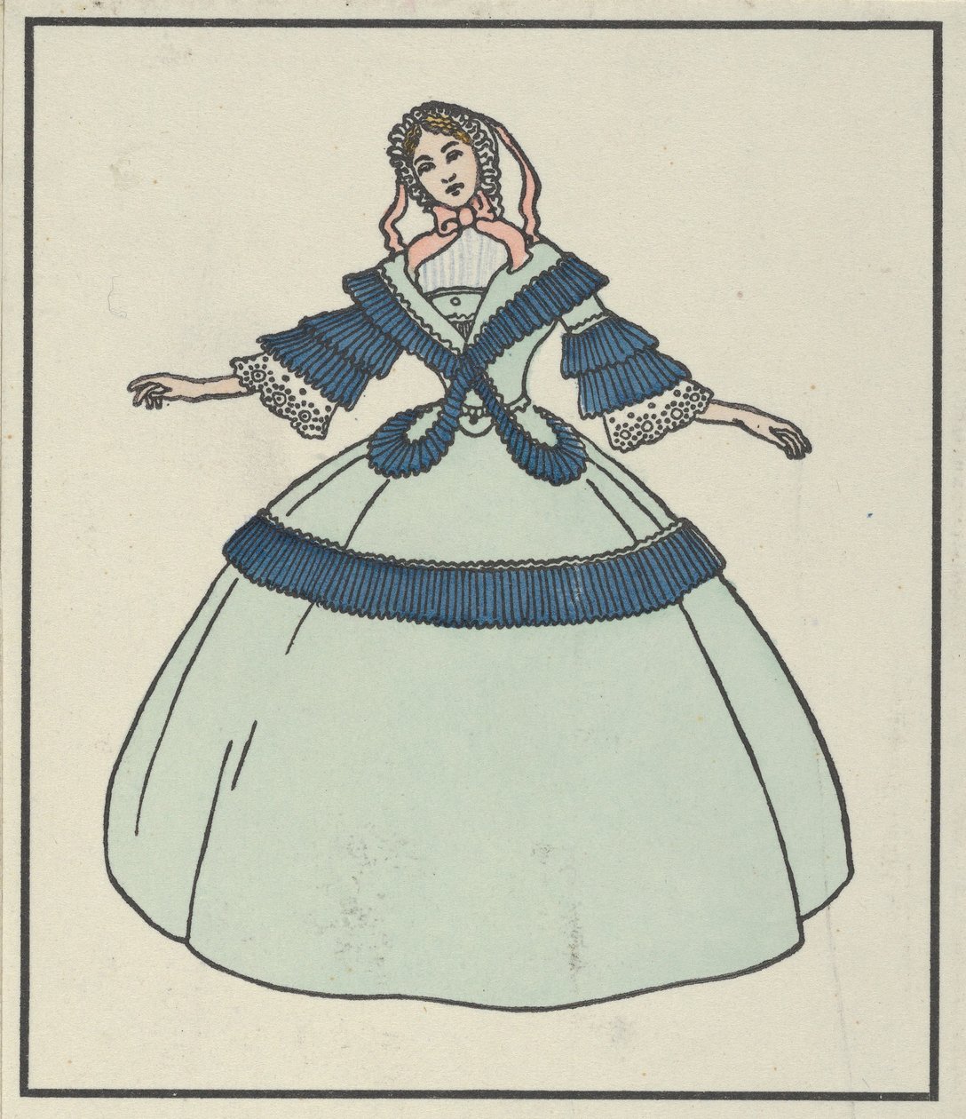 Biedermeier时尚，1908年。 作者 城市扬克