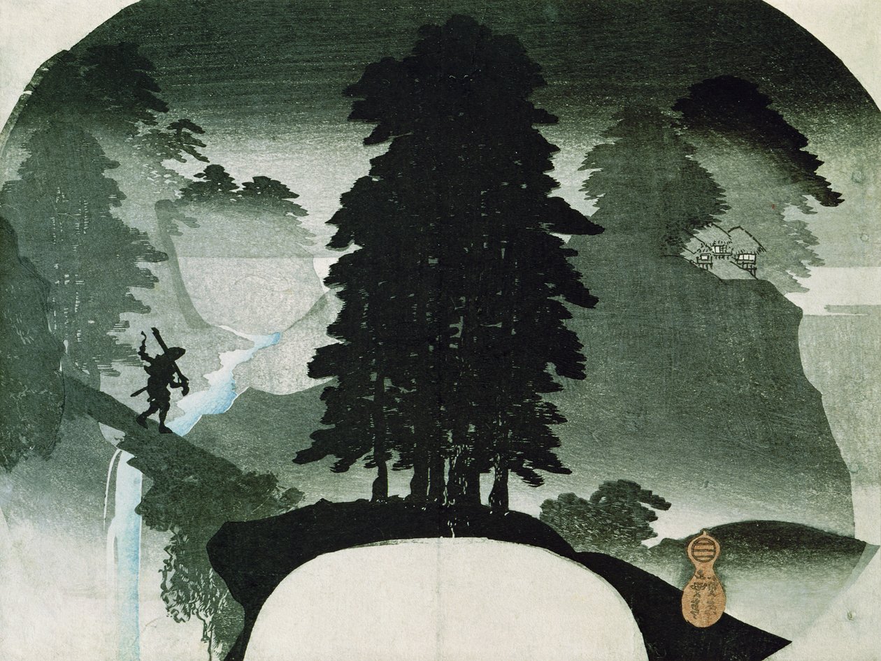 风景（木版画） 作者 歌川贞秀