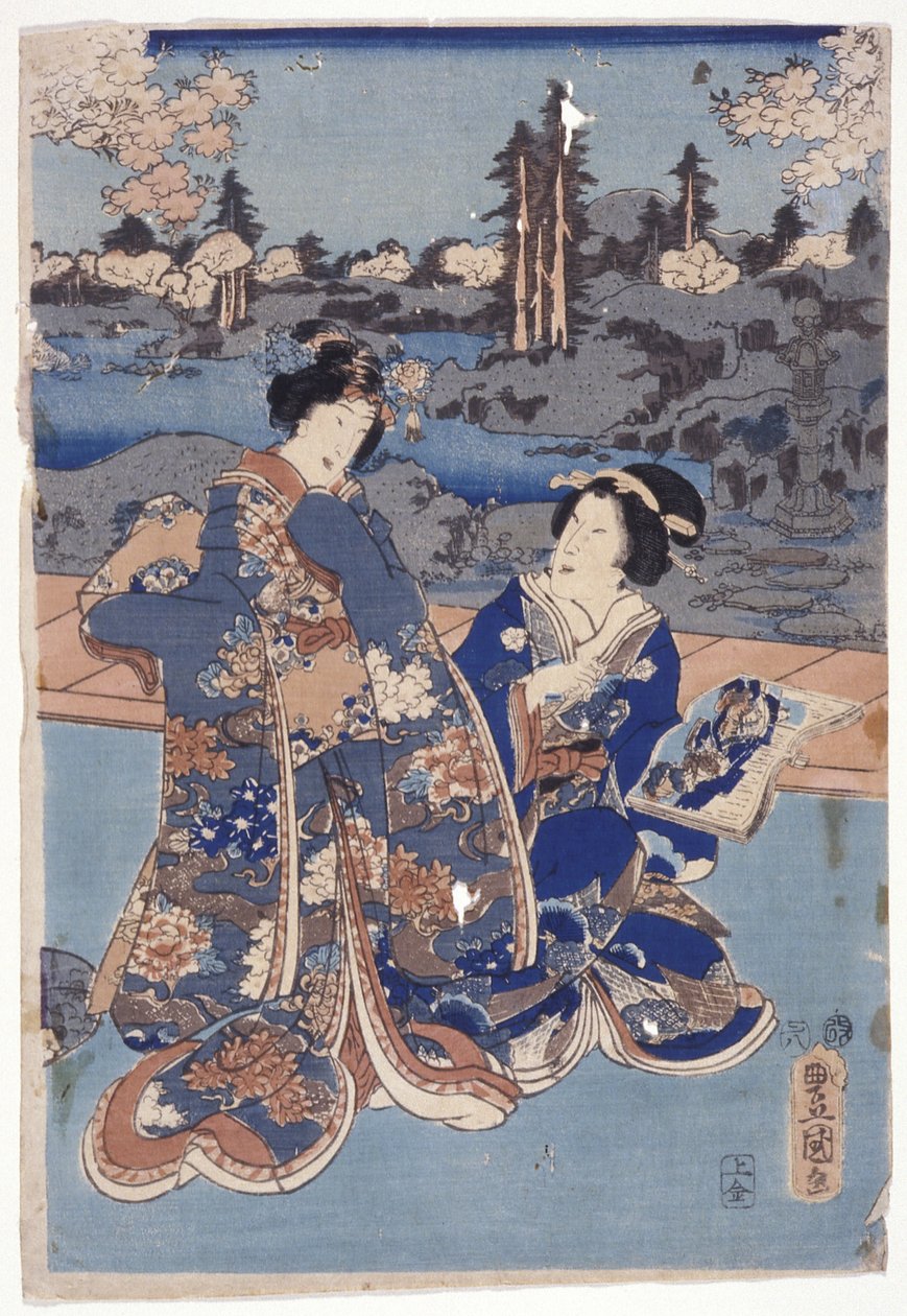 An Edo Powder M Paris Village Of Murasaki