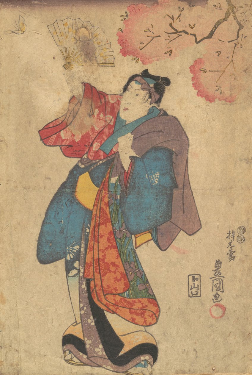 印刷品，19世纪。，19世纪。 作者 歌川国贞