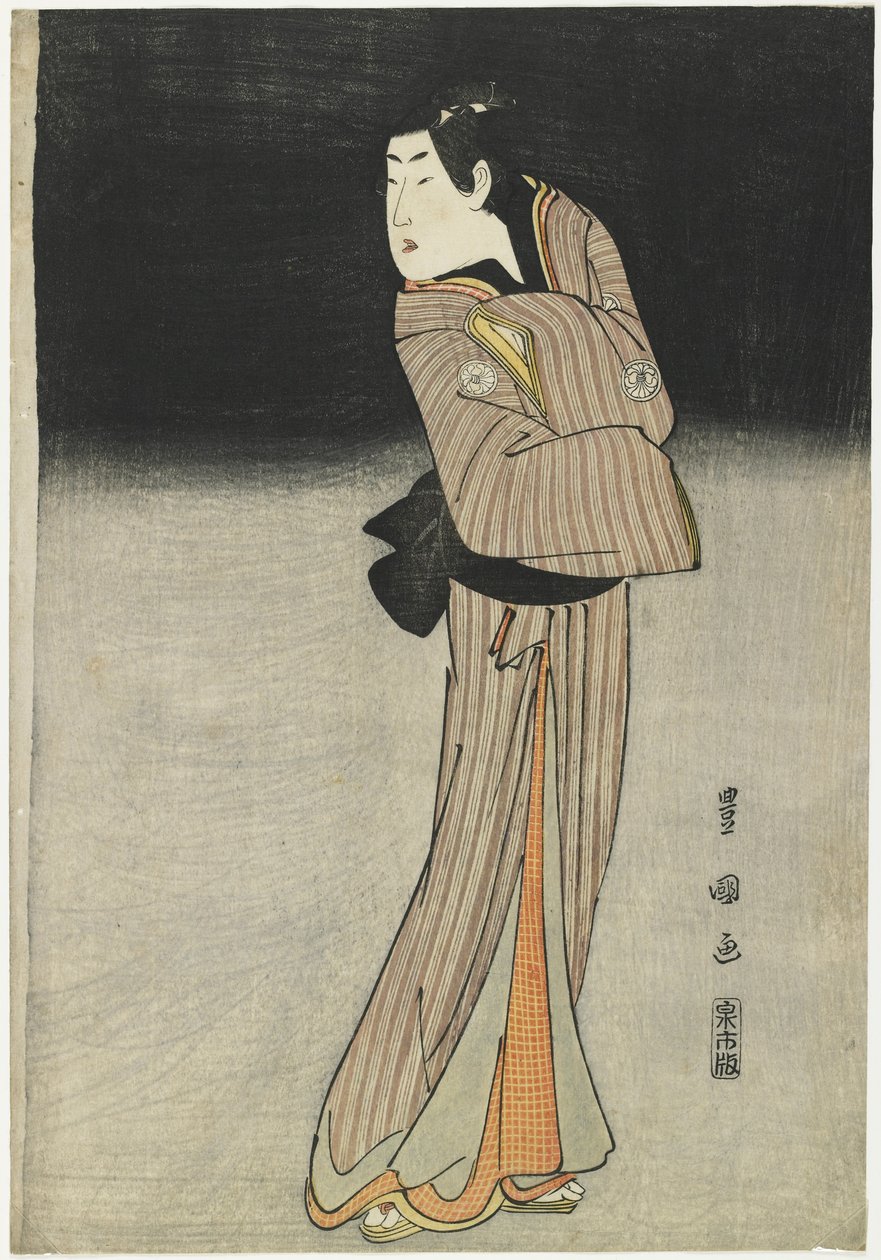 Segawa Kikunojo_ III作为Shop Boy Cho_kichi，1796 作者 歌川丰国