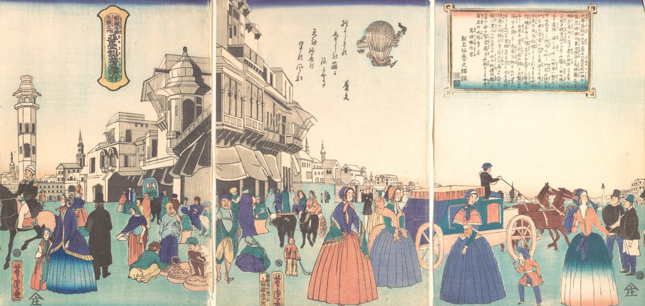 美国华盛顿市，1862年1月。 作者 歌川佳tora