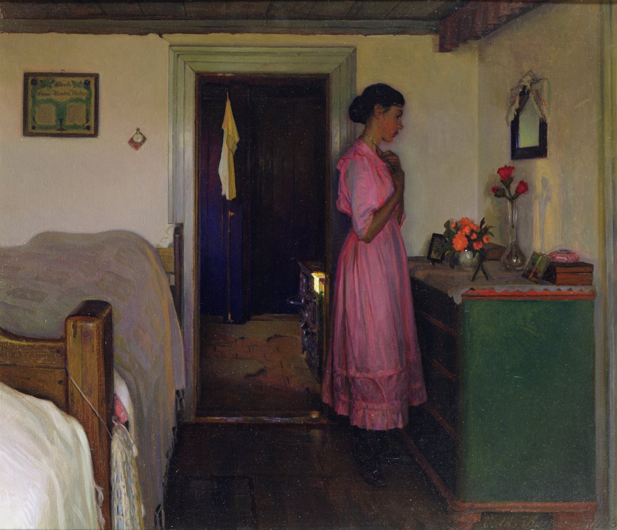片刻的反思，1923年 作者 Valdemar Kornerup