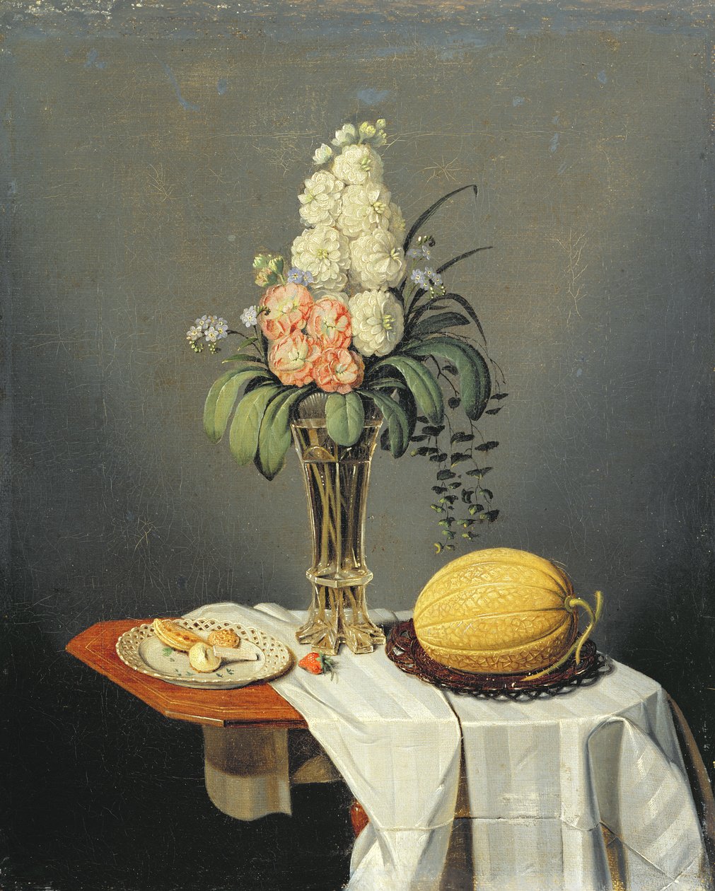 静物，1843年 作者 瓦伦丁·沃斯纳（Valentin Wassner）
