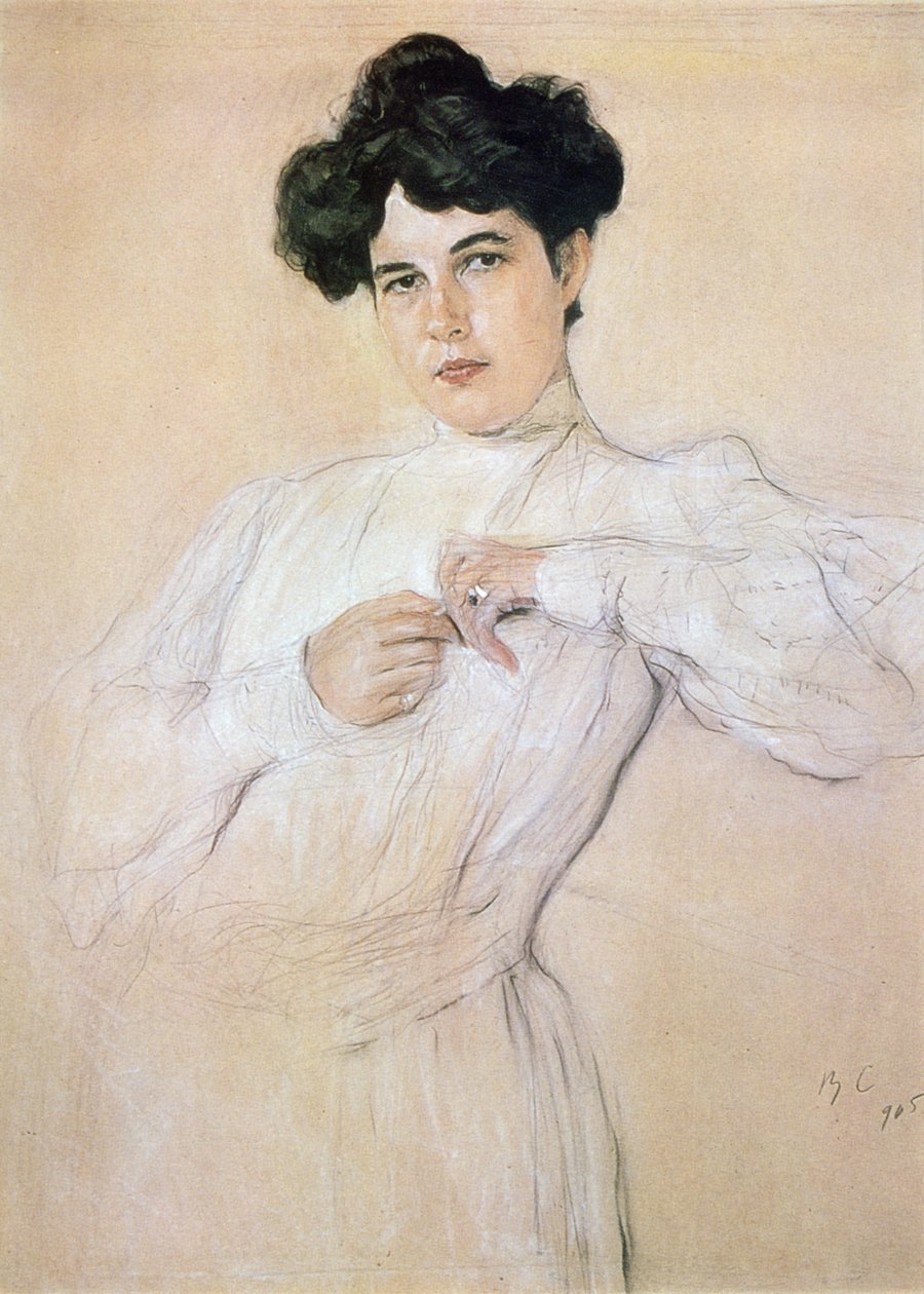 Maria Pavlovna Botkina 作者 瓦伦丁·亚历山德罗维奇·塞罗夫