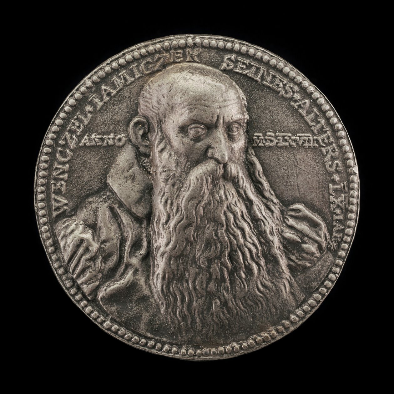 文泽尔-贾姆尼策，1508-1585年，戈德史密斯，1568年。 作者 瓦伦丁画家