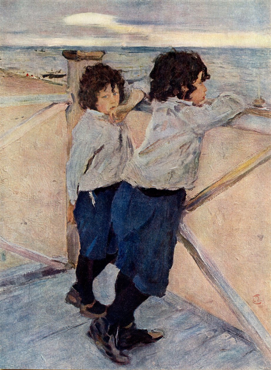 儿童，1899年，1939年。 作者 瓦伦丁·亚历山德罗维奇·塞罗夫
