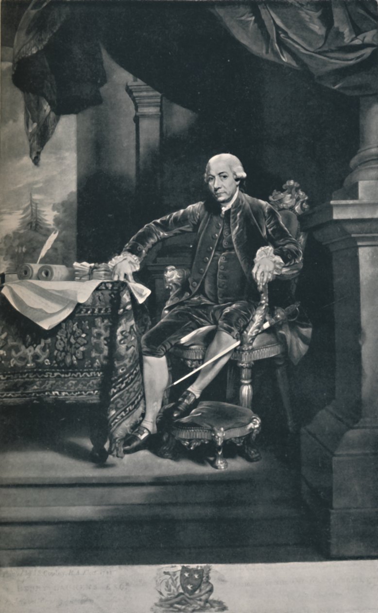亨利-劳伦斯"，约1758-1770，1928年 作者 情人绿