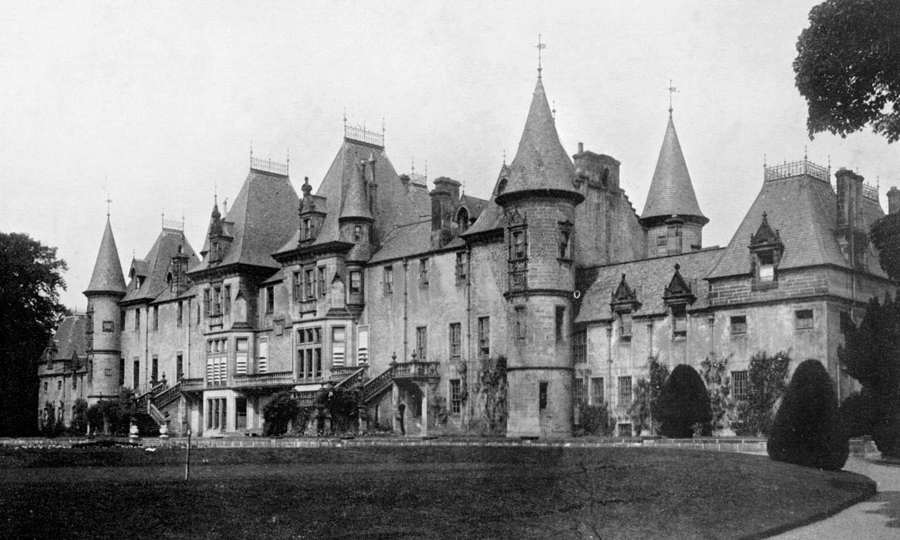 卡伦达尔大厦（Callendar House），苏格兰福尔柯克（Falkirk），1924-1926年。 作者 情人有限公司