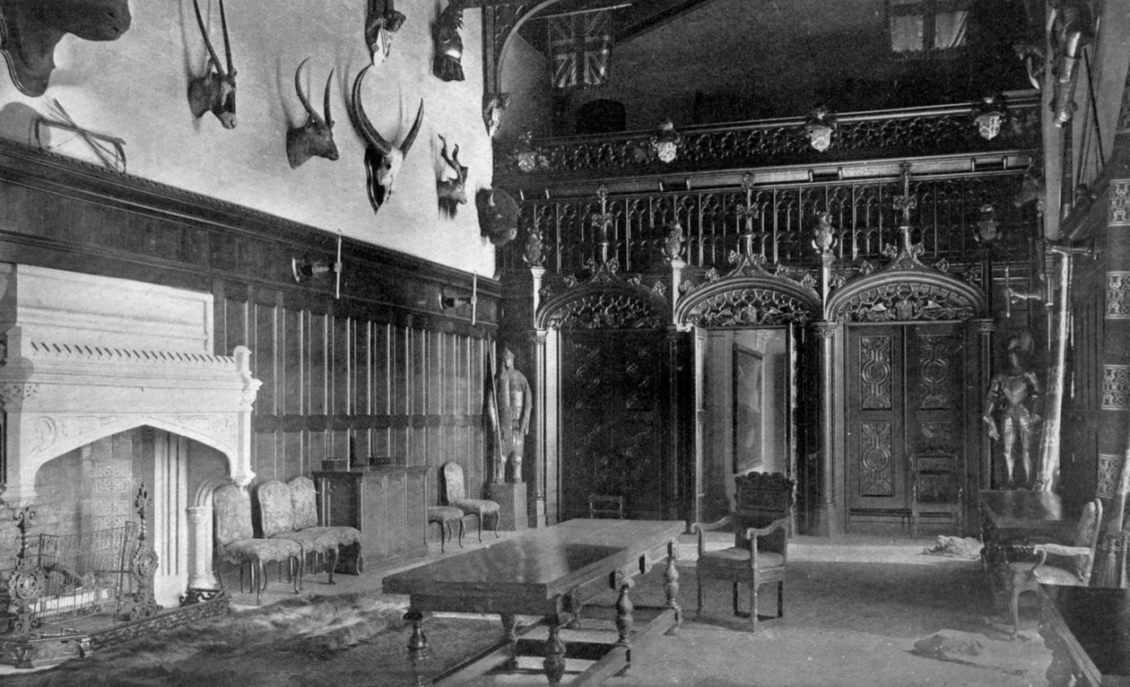 诺丁汉郡纽斯特德修道院餐厅，1924-1926年 作者 情人有限公司