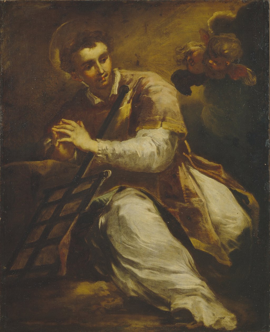 圣劳伦斯，1650年代 作者 瓦莱里奥·卡斯特洛（Valerio Castello）