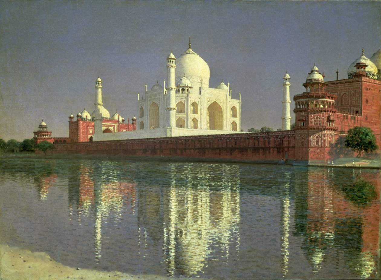 泰姬陵，1874-76 作者 瓦西里·瓦西里耶维奇（Vasili Vasilievich Vereshchagin）