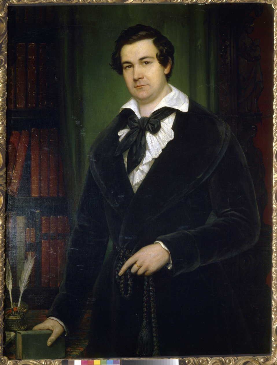 演员的肖像 Vasily Andreevich Karatygin (1802-1853) par Tropinin, Vasili Andreyevich (1776-1857) 作者 瓦西里·安德烈耶维奇·托平