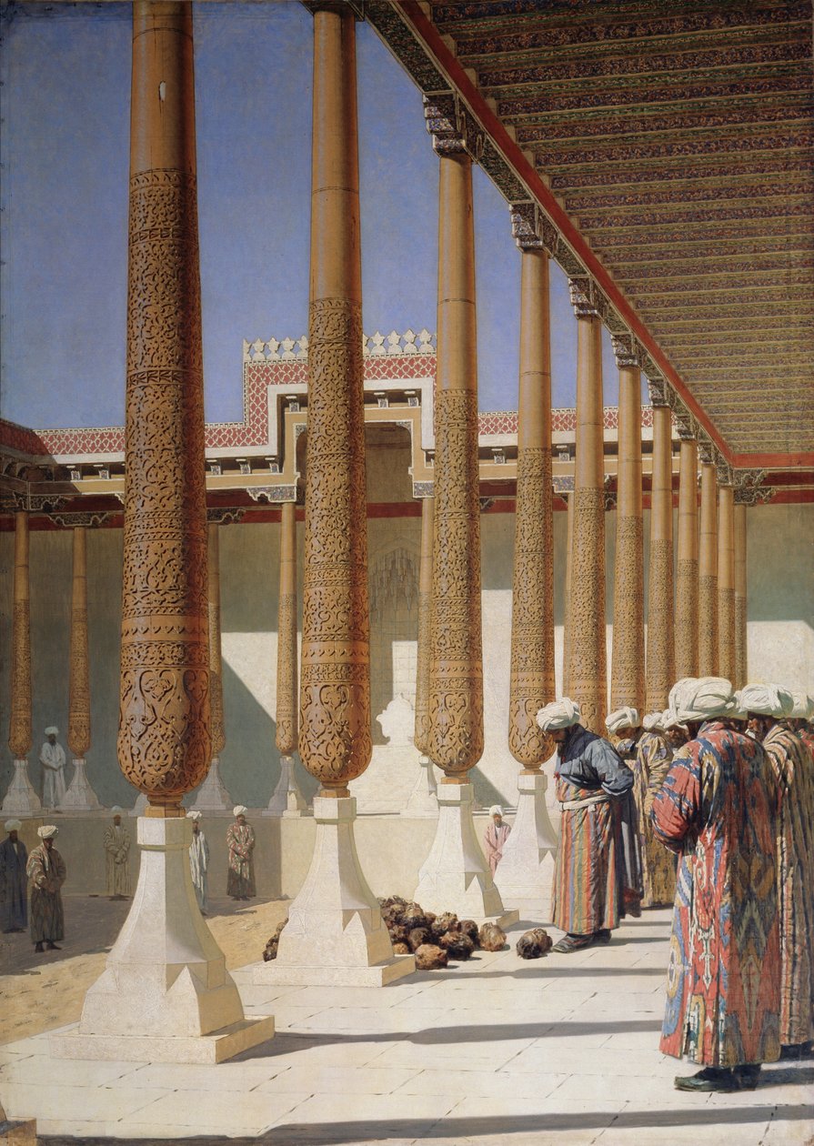 奖杯展示，1871-1872年 作者 瓦西里·瓦西里耶维奇（Vasili Vasilievich Vereshchagin）