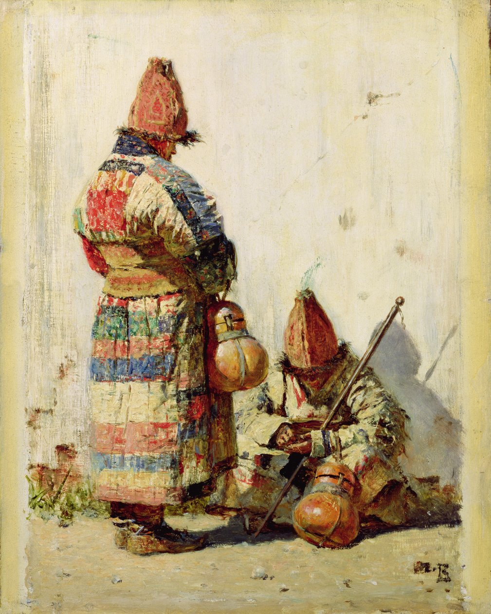 在突厥斯坦（布面油画 作者 瓦西里·瓦西里耶维奇（Vasili Vasilievich Vereshchagin）