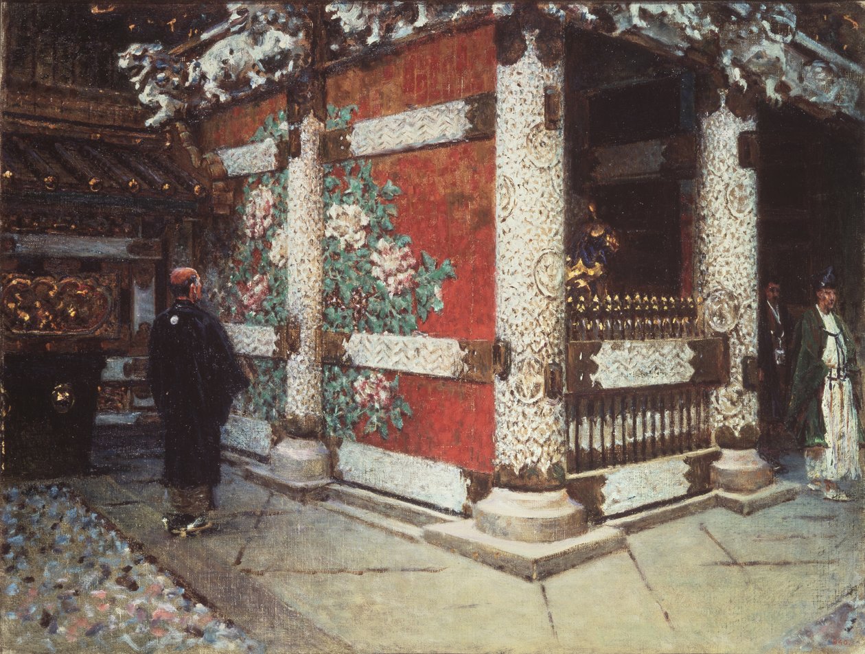 日光神社，1903年 作者 瓦西里·瓦西里耶维奇（Vasili Vasilievich Vereshchagin）