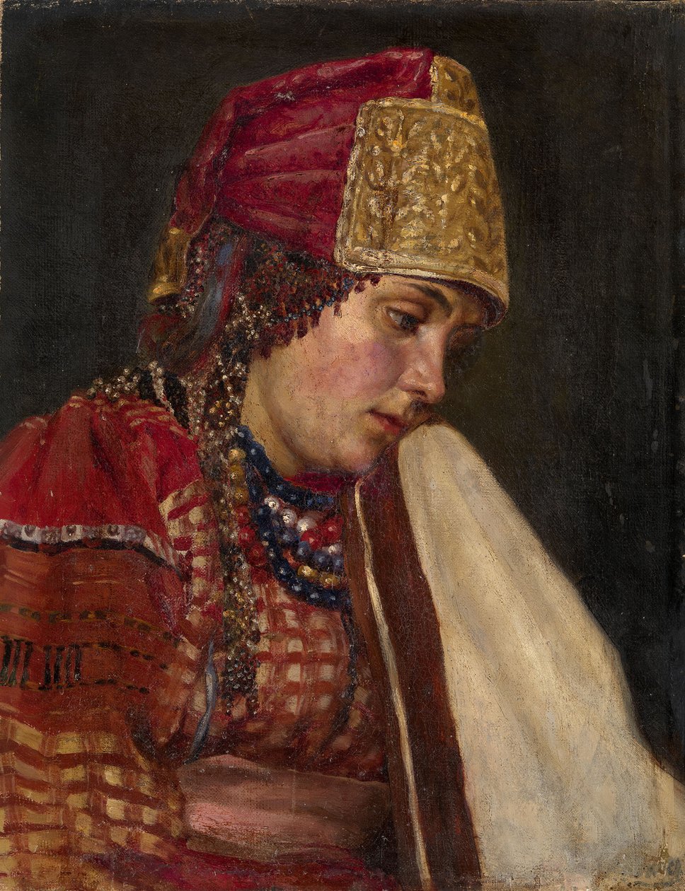 博亚尔斯的妻子 作者 瓦西里（Vasilij Ivanovic Surikov）