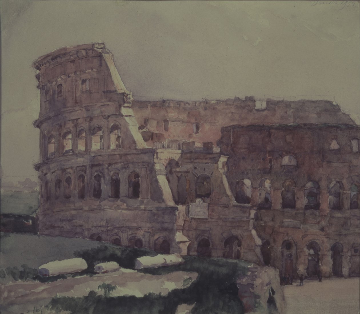 罗马竞技场 作者 瓦西里（Vasilij Ivanovic Surikov）