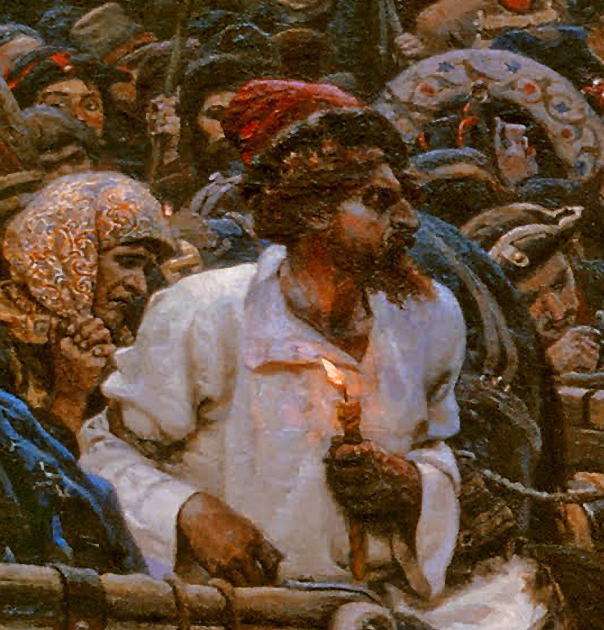 1881年，斯特利奇执行的早晨，1881年 作者 瓦西里（Vasilij Ivanovic Surikov）