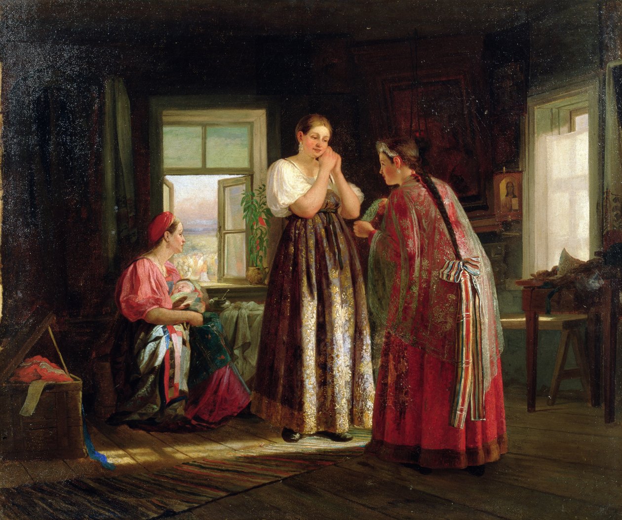 1869年在党内准备 作者 瓦西里·马克西莫夫（Vasily Maximov）
