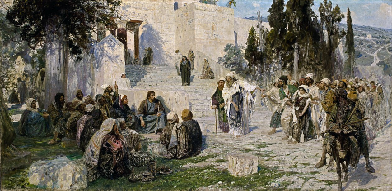 无罪的人... 作者 瓦西里·波列诺夫（Vasily Polenov）
