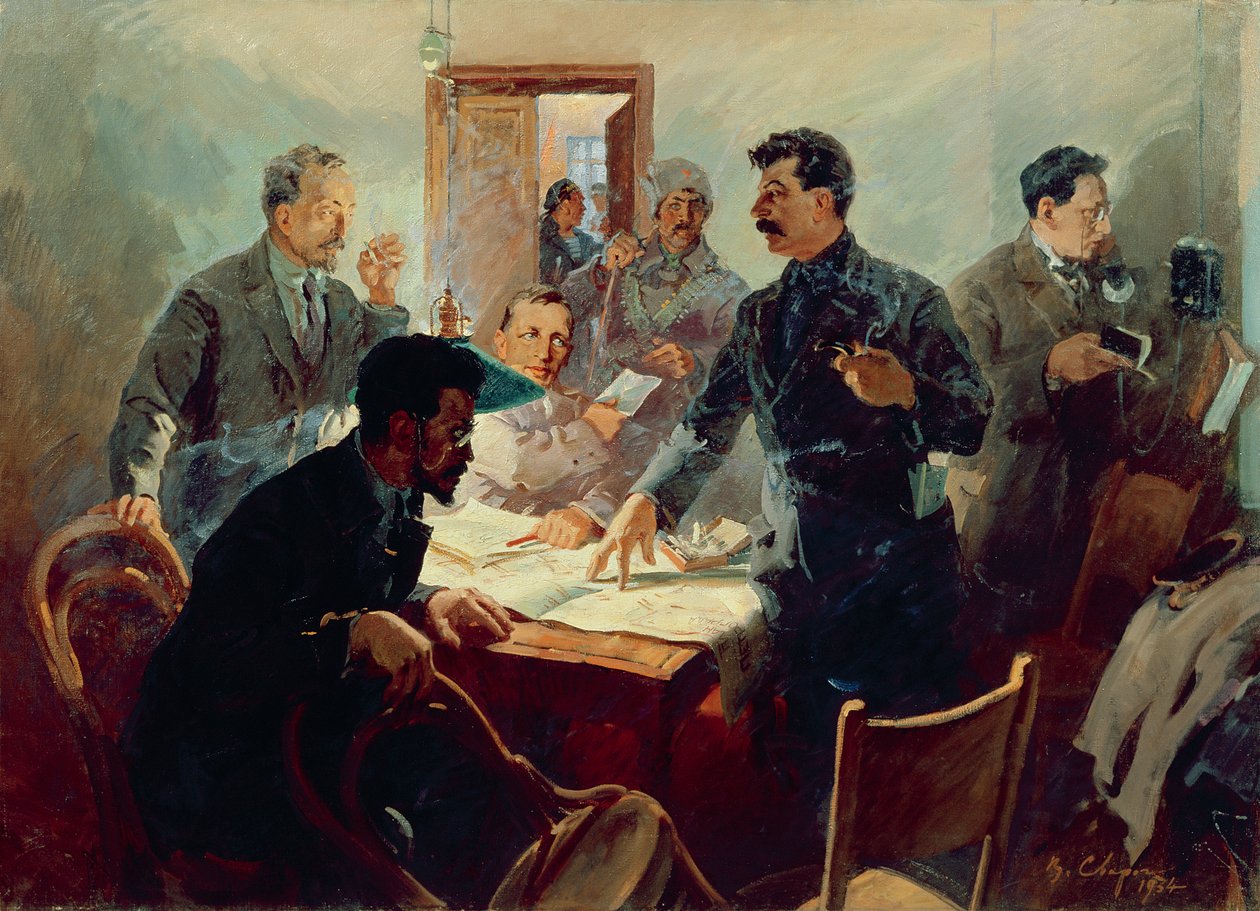 1917年十月革命的工作人员 作者 瓦西里·谢苗诺维奇·斯瓦罗格