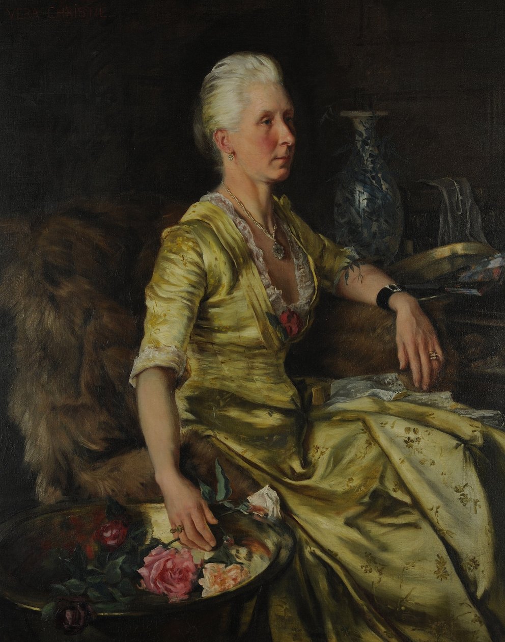 Isabella Dorothea Mounsey-Heygate，c.1894 作者 薇拉·克里斯蒂（Vera Christie）