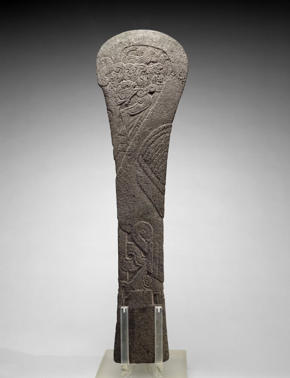 帕尔玛与水鸟，公元300-1200年（玄武岩） 作者 韦拉克鲁斯韦拉克鲁斯