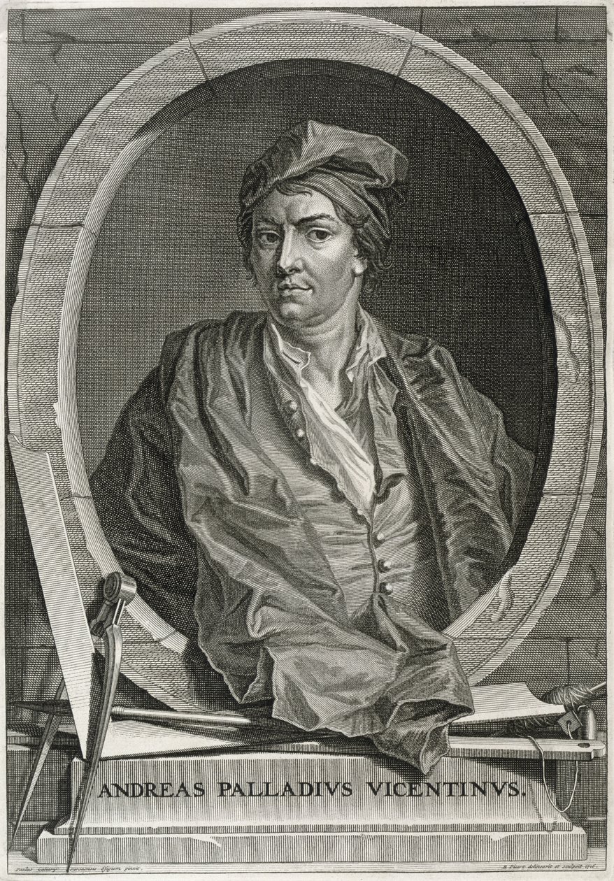 Andrea Palladio（1508-80）由Bernard Picart（1673-1733）1716年刻 作者 保罗·韦罗内塞