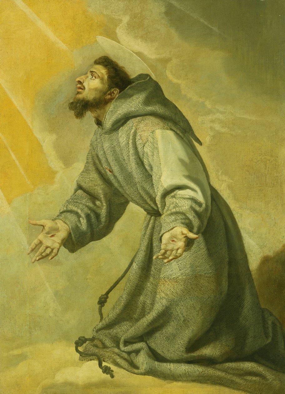 圣弗朗西斯（St Francis）收到耻辱， 作者 维森特·卡杜乔（Vicente Carducho）