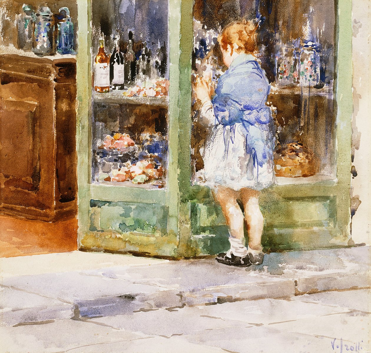 逛街的女孩 作者 Vicenzo Irolli