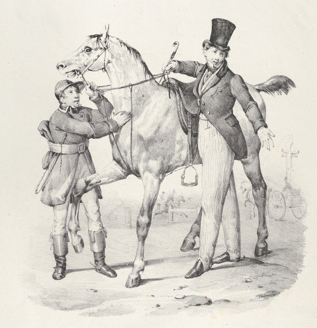第六章：Je ne pouvais pas aller à pied 我不再走任何地方了，1824年。 作者 维克多·亚当