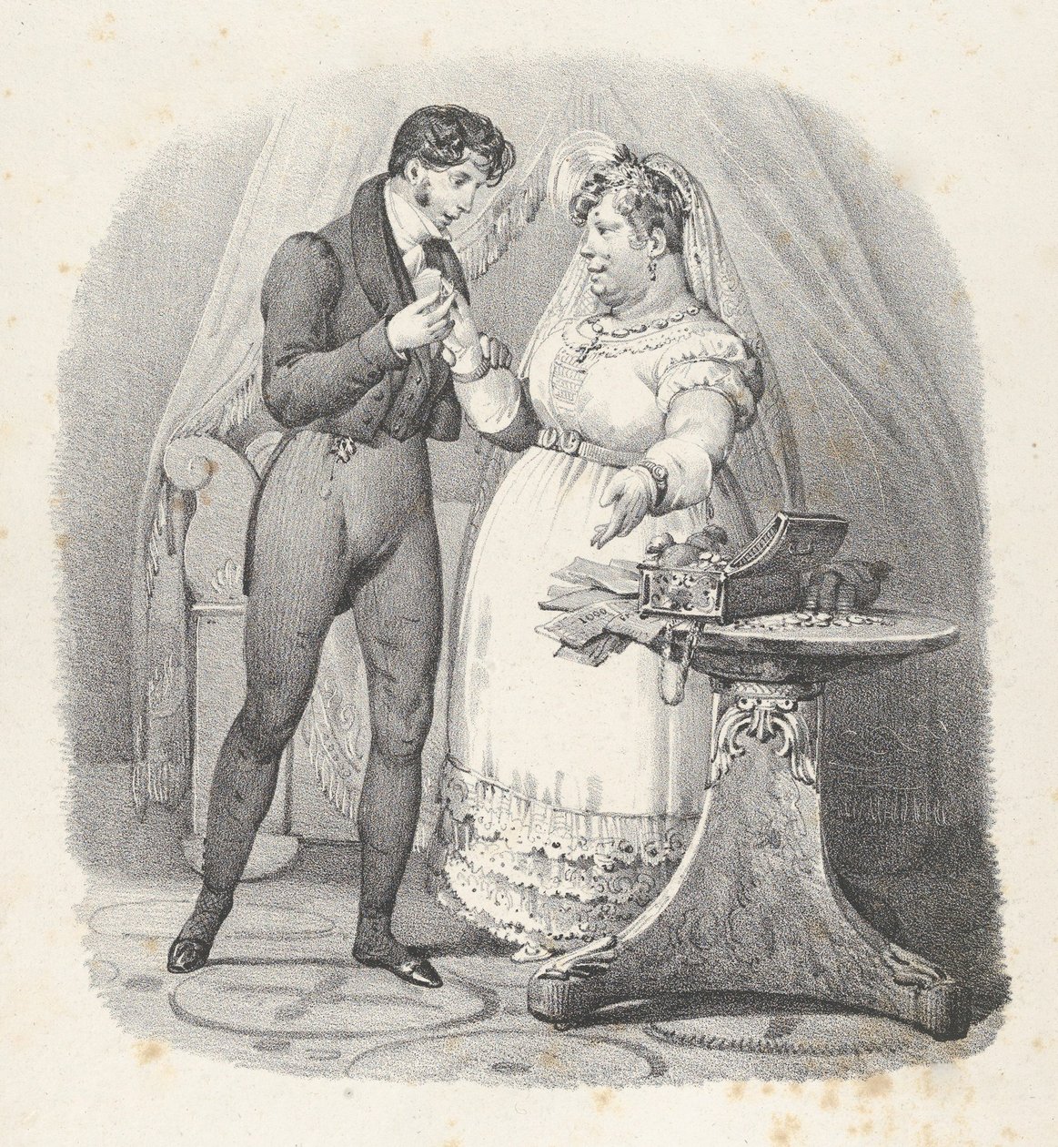 第十七章：必须结束!Je lépouse 它必须结束!我已经结婚了, 1824..、 作者 维克多·亚当