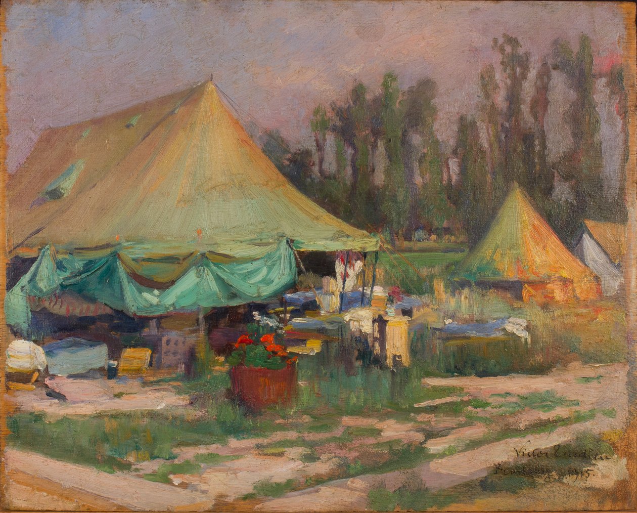 布尔堡1915年 作者 维克多·弗朗索瓦·塔迪厄（Victor Francois Tardieu）