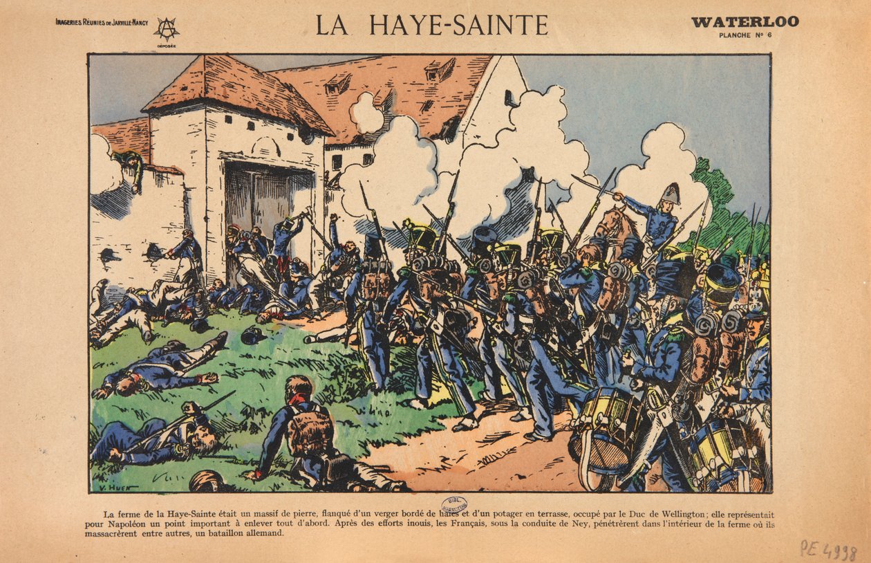 The Haye-Sainte，Waterloo，c.1920 作者 维克多·胡恩