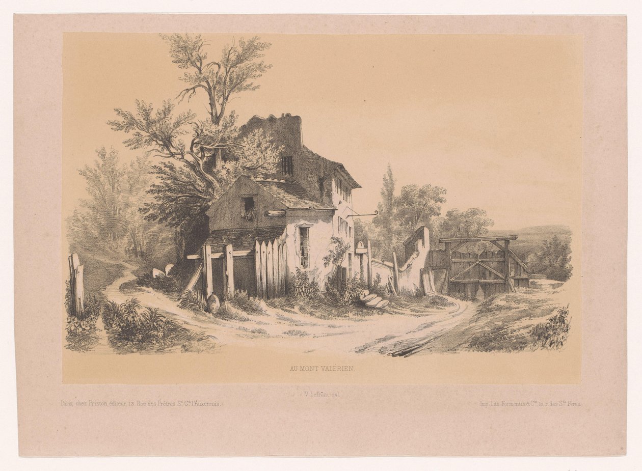 Boerderij op de Mont Valérien
Au mont Valérien（物上标题） 作者 维克多·勒弗朗克