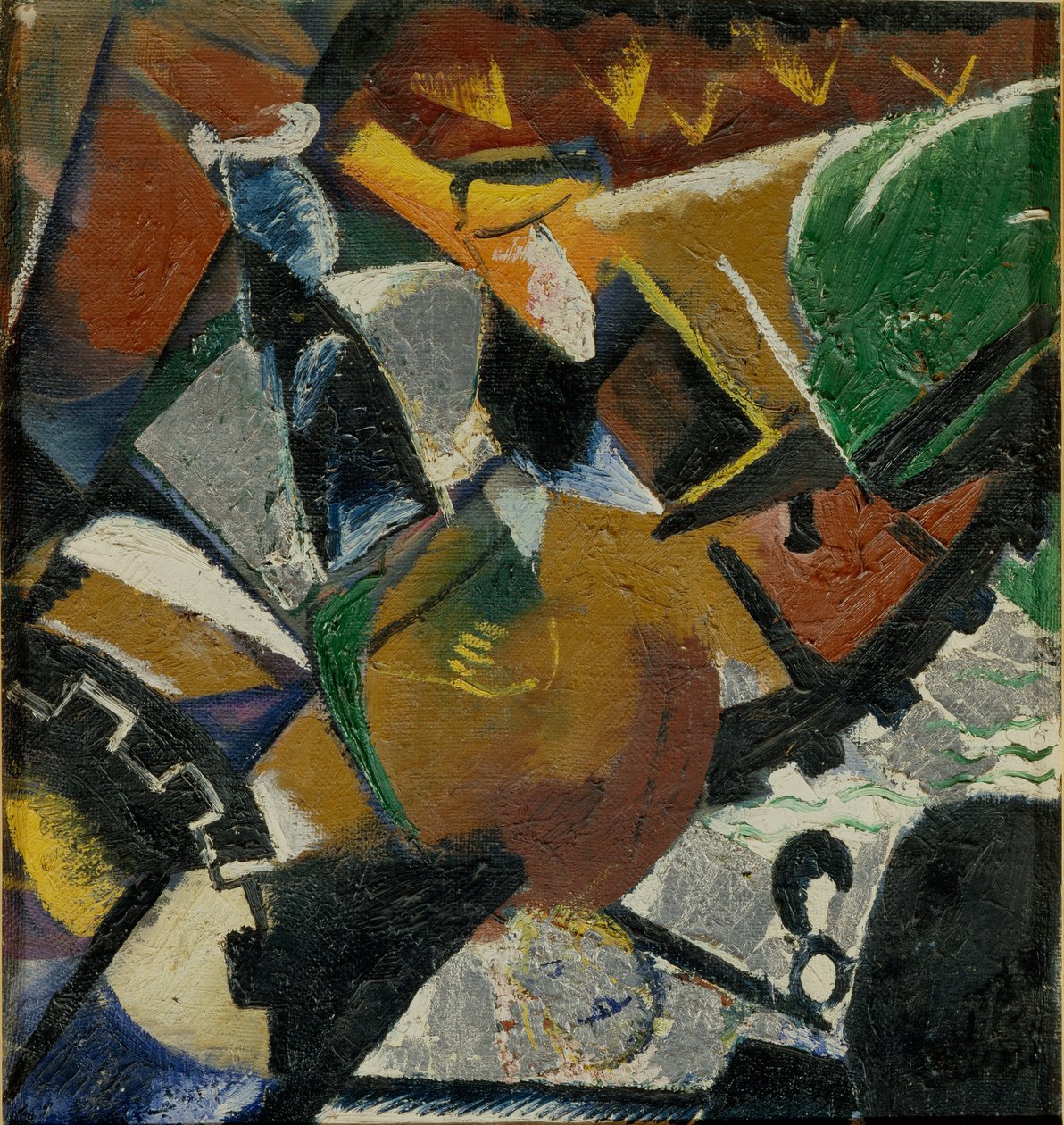 构图，1921年 作者 维克托·尼坎德罗维奇·帕尔莫夫（Victor Nikandrovich Palmov）