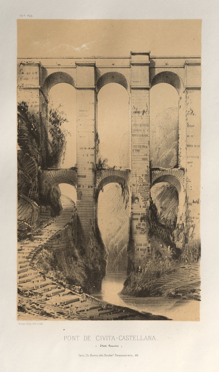 …… 50，罗马·德·奇维塔·卡斯泰拉纳邦，1860年。 作者 维克多·佩蒂特