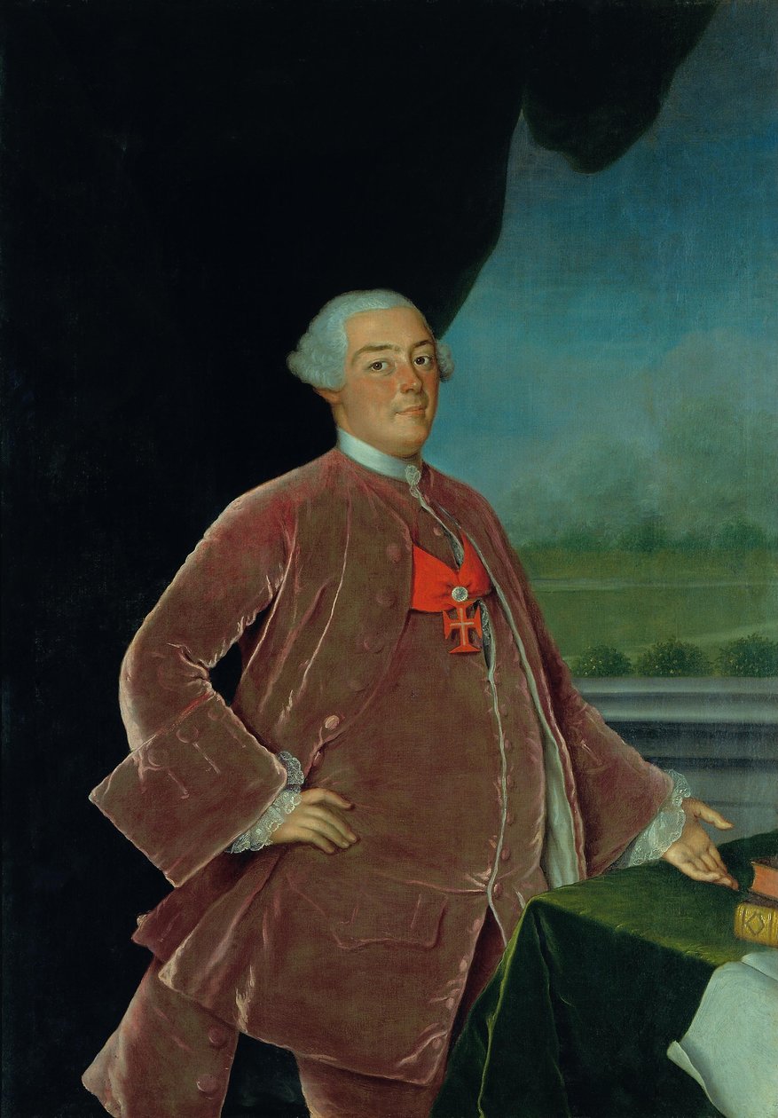 Infante Pedro（未来的佩德罗三世国王）肖像 作者 维埃拉·卢西塔诺（Vieira Lusitano）