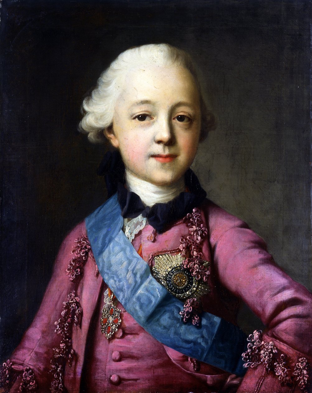 帕维尔·彼得罗维奇大公像（1754-1801） 作者 维吉留斯·埃里克森（Vigilius Erichsen）