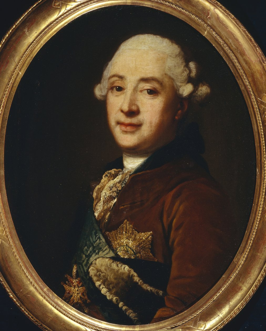 副校长亚历山大·米哈伊洛维奇·哥利森亲王的肖像1723-1807，1764年 作者 维吉留斯·埃里克森（Vigilius Erichsen）