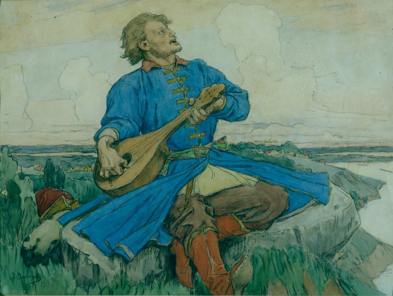 萨科（Sadko），1919年 作者 维克托·米哈伊洛维奇·瓦斯涅佐夫